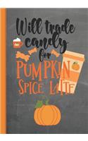 Will trade candy for Pumpkin spice latte