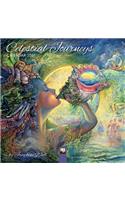 Celestial Journeys by Josephine Wall Mini Wall calendar 2021 (Art Calendar)
