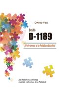 Desafío 1189 (D-1189): ¡Volvamos a la Palabra Escrita!