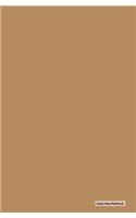 Classic Mole Notebook - Brown Cover (Lined Journal)