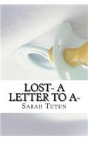 Lost- A Letter to a-