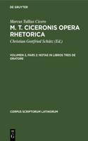 Notae in Libros Tres de Oratore
