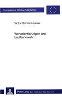 Wertorientierungen Und Laufbahnwahl