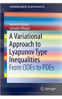 Variational Approach to Lyapunov Type Inequalities: From Odes to Pdes