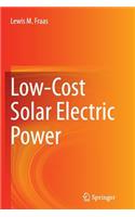 Low-Cost Solar Electric Power