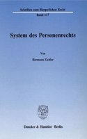 System Des Personenrechts