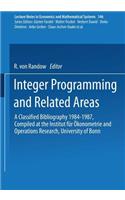 Integer Programming and Related Areas