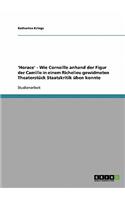 'Horace' - Wie Corneille anhand der Figur der Camille in einem Richelieu gewidmeten Theaterstück Staatskritik üben konnte
