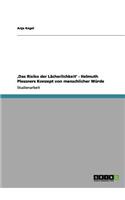 , Das Risiko der Lächerlichkeit' - Helmuth Plessners Konzept von menschlicher Würde