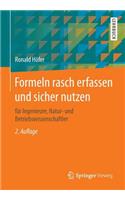 Formeln Rasch Erfassen Und Sicher Nutzen