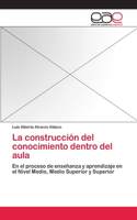 La construcción del conocimiento dentro del aula