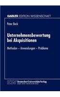 Unternehmensbewertung Bei Akquisitionen