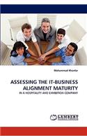 Assessing the It-Business Alignment Maturity