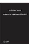 Elemente der empirischen Teleologie: (German)