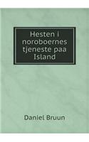 Hesten i noroboernes tjeneste paa Island: (Danish)