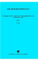 Solar Radiation Data: Proceedings of the EC Contractors' Meeting Held in Brussels, 20 November 1981