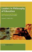 Leaders in Philosophy of Education