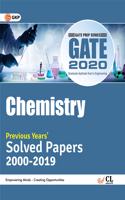 GATE 2020: Chemistry Year-Wise Previous Solved Papers 2000-2019
