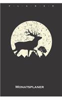 Hirschschatten Gebirge Monatsplaner