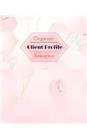 Organizer Client Profile Tracking Book