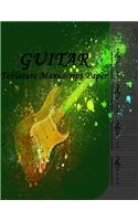 Guitar Tablature Manuscript Paper