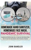 Homemade Hand Sanitizer, Homemade Face Mask, Pandemic Survival