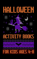 Halloween Activity Books for Kids Ages 4-8