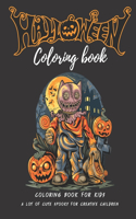 Halloween Coloring Book For Kids