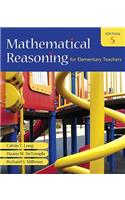 Mathematical Reasoning for Elementary Teachers Value Pack (Includes Mathematics Activities for Elementary Teachers for Mathematical Reasoning for Elementary Teachers & Mathxl 24-Month Student Access Kit )
