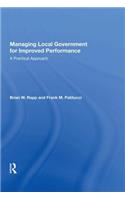 Managing Local Government For Improved Performance