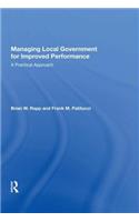 Managing Local Government for Improved Performance