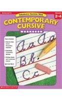 Scholastic Success With: Contemporary Cursive Workbook: Grades 2-4