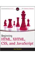 Beginning HTML, XHTML, CSS, and JavaScript