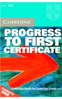 New Progress to First Certificate Audio Cassette Set (2 Cassettes)