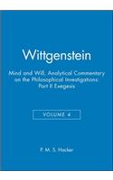 Wittgenstein, Part II: Exegesis §§428-693