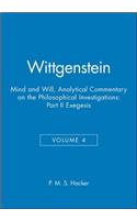 Wittgenstein, Part II: Exegesis §§428-693