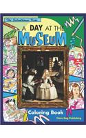 A Day At The Museum Coloring Book