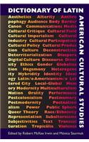 Dictionary of Latin American Cultural Studies