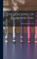 Teaching of Handwriting