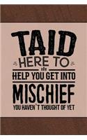 Taid Here to help you get into Mischief you haven't thought of Yet