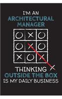 I'm an ARCHITECTURAL MANAGER