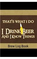 Brew Log Book