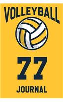 Volleyball Journal 77