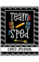Team Sped Lined Journal
