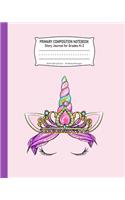 Primary Composition Notebook Story Journal Grades K-2