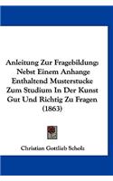 Anleitung Zur Fragebildung