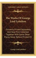 Works of George Lord Lyttelton