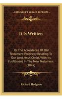 It Is Written