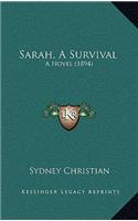 Sarah, a Survival