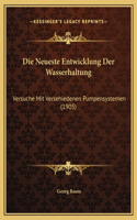 Die Neueste Entwicklung Der Wasserhaltung